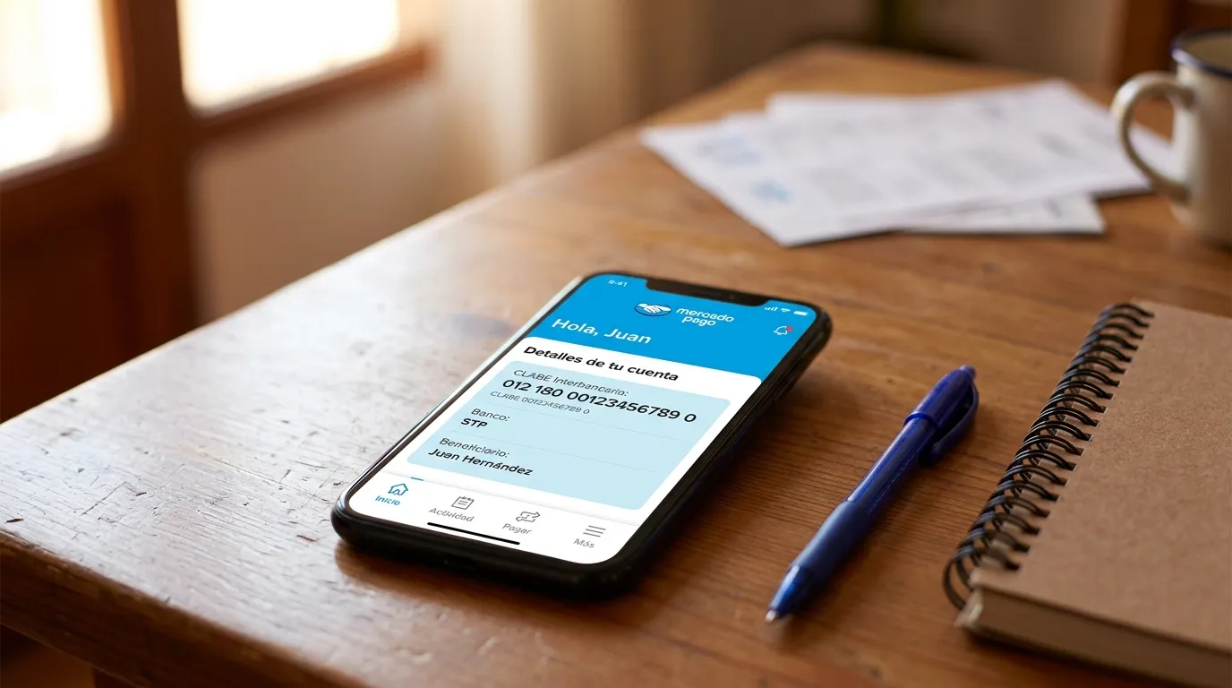 Cuenta digital de Mercado Pago con CLABE interbancaria