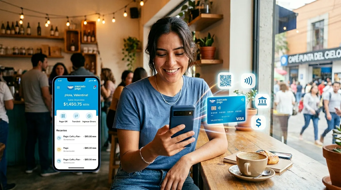 Servicios de fintech de Mercado Pago para cuentas digitales y tarjetas