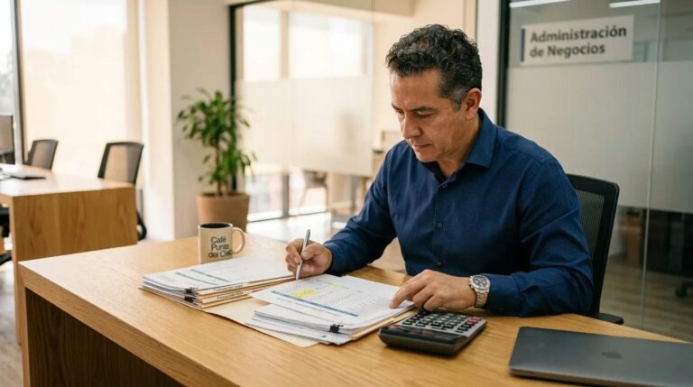 Concepto de capital de trabajo para negocios en México