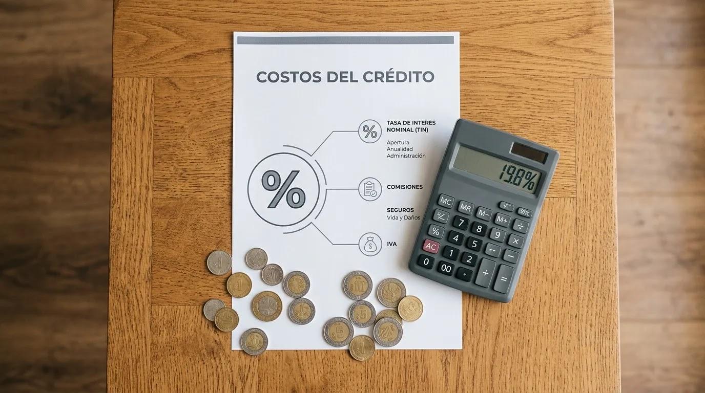 Elementos que integran el Costo Anual Total de un crédito