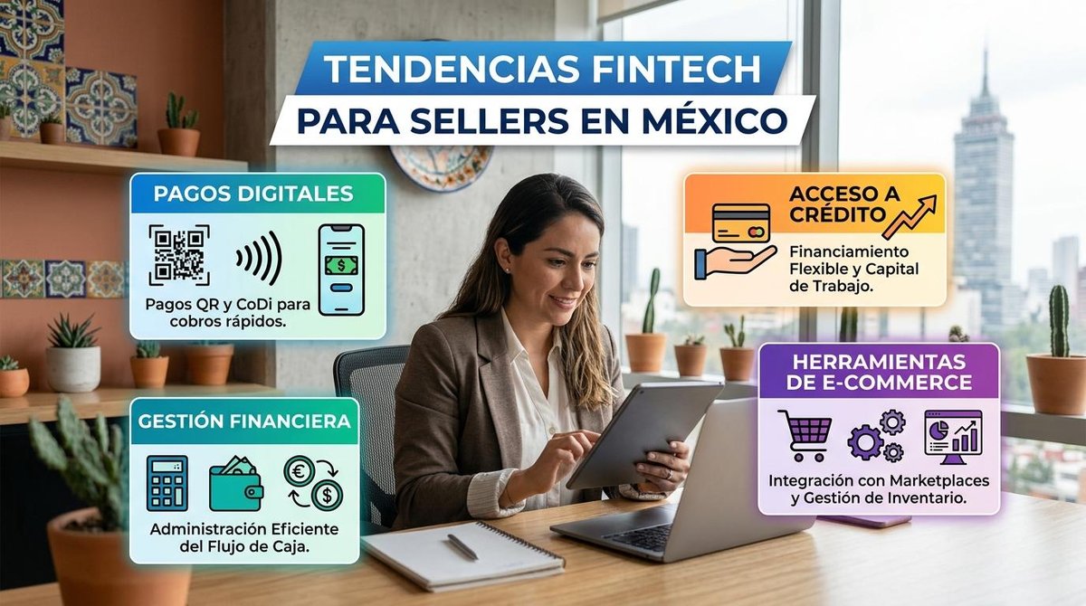 Tendencias fintech para sellers en México